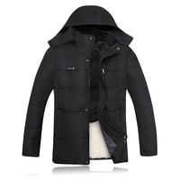 Vestes d'hiver en polaire pour homme, avec capuche amovible, épaisses et chaudes, à fermeture éclair, vente en gros