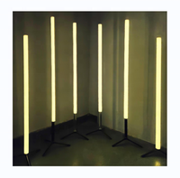 Pixel Tube 8 piezas con estuche de transporte, luz LED inalámbrica DMX a todo color de 360° con batería para DJ, escenarios, eventos, clubes y bares
