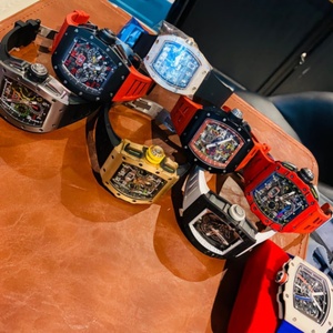 Reloj de Lujo para Hombre, Esqueleto, Automático, Mecánico, Estilo RM, Caja Tonneau, Cristal de Zafiro, Deportivo - Product Image 3