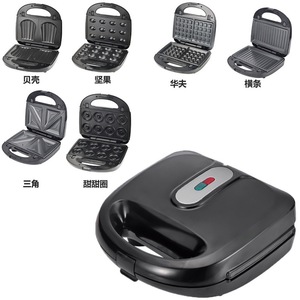 Zogifts <span class=keywords><strong>Sandwichera</strong></span> eléctrica antiadherente <span class=keywords><strong>para</strong></span> el desayuno Waffle Panini Maker 6 en 1 parrilla doméstica Waffle Antiadherente al por mayor personalizado - Product Image 2