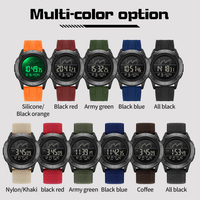 Montre numérique pour étudiants SANDA 2198, étanche, multifonctionnelle, pour le sport, avec alarme, montre d'entraînement