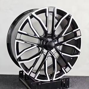 Kw Forgé 21 22 Pouces 5x108 Jantes pour <span class=keywords><strong>VOLVO</strong></span> EX30 XC90 <span class=keywords><strong>V90</strong></span> Cross Country Personnalisé Noir Brillant Machine Face Jantes En Alliage D'aluminium - Product Image 1