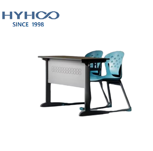 HYHOO ATOME-Escritorio y <span class=keywords><strong>silla</strong></span> compactos modernos para estudiantes, muebles duraderos de madera para oficina en casa y aula escolar - Product Image 1