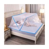 Moustiquaire pliable pour la maison, simple, double, extérieure, pour enfants, anti-insectes, installation gratuite, vente en gros pour fabricants, 100% protection