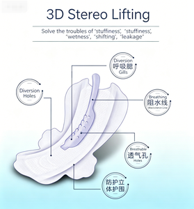 <span class=keywords><strong>Toallas</strong></span> Sanitarias <span class=keywords><strong>Femeninas</strong></span> para el Periodo Menstrual, Diseño de Alas <span class=keywords><strong>Largas</strong></span> con Correa Trasera, Super Absorbentes, para Flujo Abundante - Product Image 6