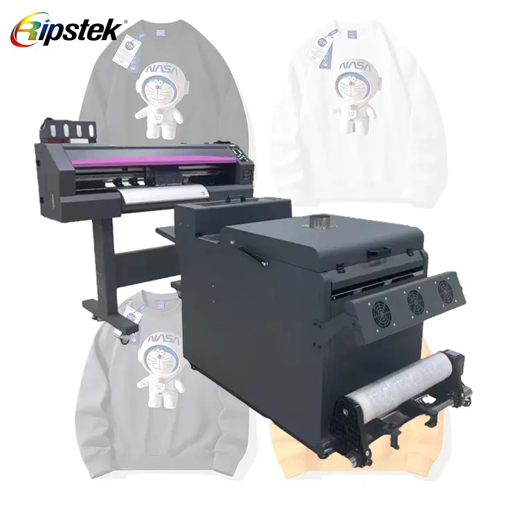 High Speed C M Y BK i1600 printer T Shirt xp600 i3200 24inch dtf printer print head i3200 a1 60cm Pet Film dtf Printer i1600
