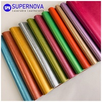 Tissu en cuir métallique Supernova pour gravure laser, feuilles de similicuir avec adhésif laserable 12x24 personnalisables DIY