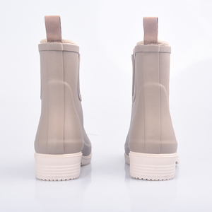 Bottes de pluie basses à la mode pour femmes avec doublure en néoprène qui se vendent bien - Product Image 3