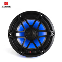 Enceinte marine HYANKA MC-65B 6,5 pouces 12V IP67 étanche avec lumière LED bleue 75W 150W 4Ohm pour bateau