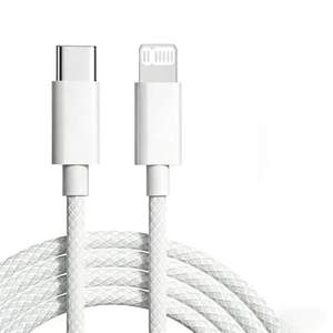 Cable de Carga Rápida USB-<span class=keywords><strong>C</strong></span> a Tipo-<span class=keywords><strong>C</strong></span> de Nailon de 60W y 1m para iPhone 15/16 Pro Max, para S21/A51, para Mi <span class=keywords><strong>10</strong></span>/<span class=keywords><strong>Redmi</strong></span> - Product Image 1