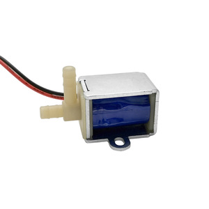 Válvula solenoide de liberación de aire en miniatura para masajeador de pies, válvula de escape unidireccional eléctrica de CC para electrodomésticos e investigación científica - Product Image 1