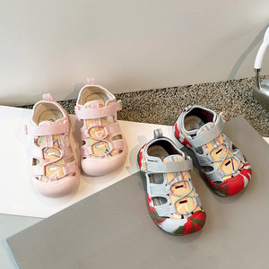 Sandales athlétiques pour enfants, garçons et filles, chaussures de randonnée en plein air, chaussures de sport à bout fermé, chaussures de plage, sandales d'été pour enfants - Product Image 5