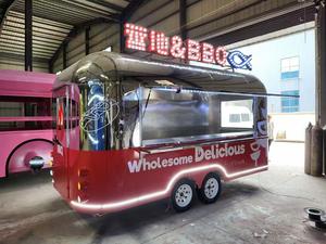 Carro de Comida Móvil con Diseño de Tren, Carrito de Helados, Camiones de Comida Móviles para Venta, Personalizados - Product Image 4