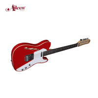 Guitare électrique Jazz Series 12 cordes en bois de peuplier massif avec trou F sur le commutateur supérieur à 3 voies (EGJ10-12)