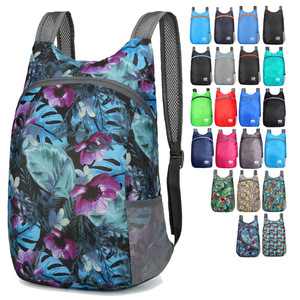 Mochila plegable Vanaheimr de 18 pulgadas, ligera, para senderismo, con bolsillo con cremallera, unisex, para uso en viajes al aire libre - Product Image 4