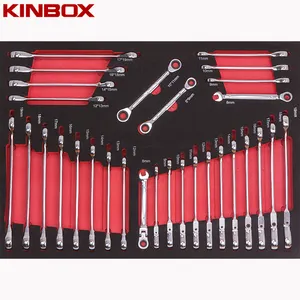 Kinbox מקצועי יד כלי סט פריט TF01M309 מחגר ברגים סט