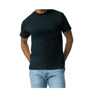 เสื้อยืดคอกลมแขนสั้นสำหรับผู้ชายกำหนดเอง2แพ็ค | เสื้อยืดไม่มีลายผ้าฝ้าย100% คอกลมแขนสั้น - Product Image 5