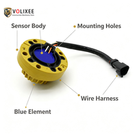 Rakitan Sensor Posisi 266-2337 Kompatibel dengan Excavator Caterpillar, Sensor Sudut Putar Efek Hall, Pengganti Aftermarket
