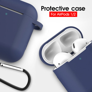Coque de protection en Silicone pour écouteurs <span class=keywords><strong>Apple</strong></span> Airpods 1/2 Pro avec Logo personnalisé - Product Image 4