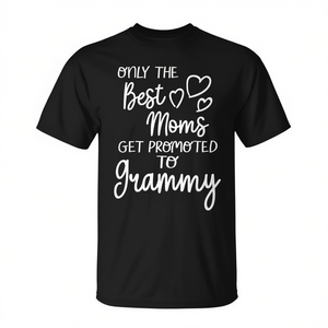 Las mejores mamás se promocionan a la categoría de abuela, camiseta para regalo de abuela - Product Image 2