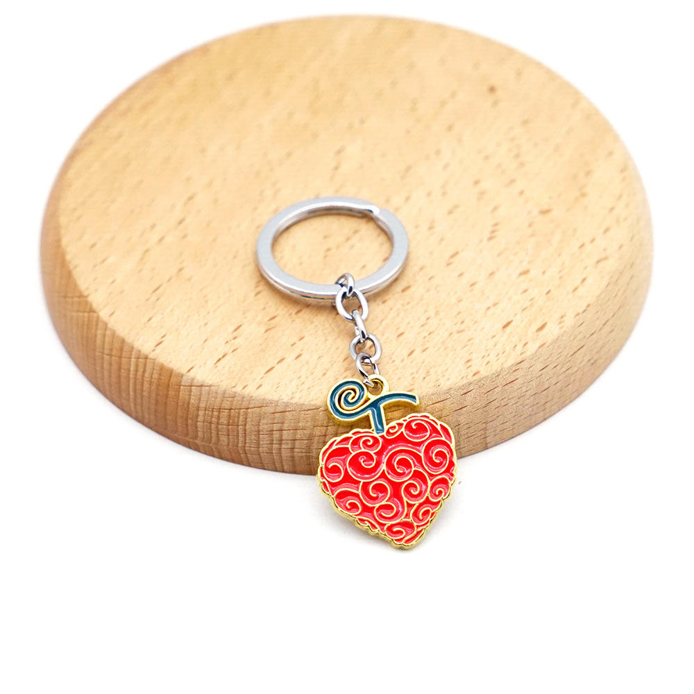 Portachiavi di frutta chirurgica dorata