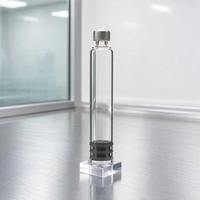 Flacon en verre stérile de 3 ml de qualité supérieure avec couvercle en aluminium et bouchon à vis pour la distribution de peptides (Emballage en verre)
