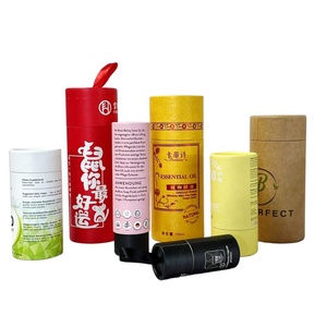 Tubos de Cartón Kraft Biodegradables y Ecológicos para Polvo Suelto, Rímel, Perfume, Aceite Esencial, Envases Cosméticos Reciclados - Product Image 2