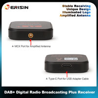 Récepteur radio numérique DAB+ double tuner USB Erisin ES394 pour autoradios Android 6.0 à Android 16
