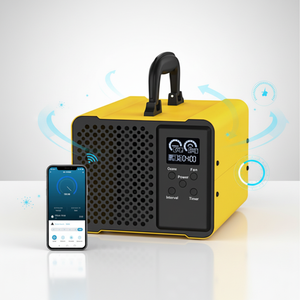Mini purificateur d'air intelligent avec écran tactile intelligent, ozone, WIFI, pour animaux domestiques, élimination des odeurs, stérilisateur d'ozone pour maison intelligente - Product Image 1