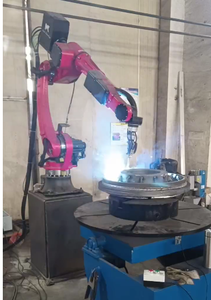 New 6-Axis Industrial <strong>Robot</strong> With IP54 Precision PLC Controlled Motorized Gearbox For CNC Lathe Automatic Loading And Unloading - Product Image 4