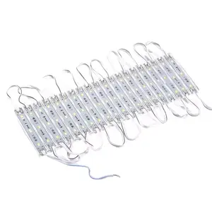 وحدات 12V LED مصباح SMD 5054 مقاوم للماء شريط 3LED الدافئ الأبيض والأزرق والأحمر والأخضر للإعلان إضاءة الخلفية مصدر صندوق الإضاءة