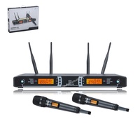 SKM9000 CRE Distributeur en gros Système sans fil UHF à infrarouge à deux canaux pour Église/Podium