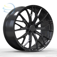 Jantes en alliage forgé CNC personnalisées de 15, 16, 17, 18, 19, 20, 21, 22, 24 pouces, finition brillante gunmetal, 5x114.3/120/108/112/115/100
