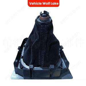 หัวเกียร์รถยนต์ Wolf Lake สำหรับรถยนต์ Vw Golf 6 5 สปีด สีดำ ผ้ากำมะหยี่ คันเกียร์พลาสติก ล้างทำความสะอาดได้ - Product Image 4