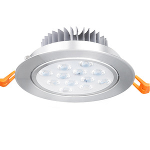 Spot encastré LED rond moderne Jpungsun pour la maison, l'hôtel, en aluminium, réglable, 15W, LED COB - Product Image 1