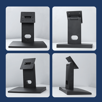 Ordinateur industriel vesa support de bureau réglable au sol support de moniteur LCD support d'ordinateur