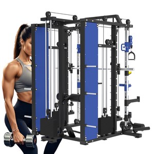Popular Marco de pórtico Smith máquina comercial MND EQUIPO DE Fitness jaula de energía estación funcional para el hogar entrenador Squat Rack - Product Image 6