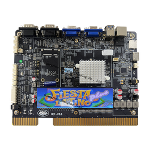 Langue espagnole Double écran Conception classique Recherche à chaud Arcade Jeux à pièces <span class=keywords><strong>Fiesta</strong></span> Latino Plus pour machine de jeu - Product Image 1
