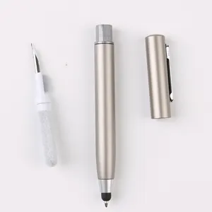2022 caneta promocional personalizada, kit de limpeza multifuncional 5 em 1 para telefones airpods pro
