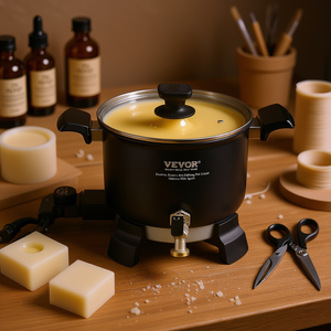 Pot à cire électrique Vevor 5 litres avec bec verseur pour la fabrication de bougies - Product Image 2
