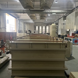 Bể mạ điện tự động PP Board, bể tẩy rửa mạ kẽm có động cơ, tùy chỉnh chịu được axit kiềm - Product Image 1