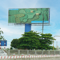 Panneau d'affichage Trivision personnalisé en aluminium étanche, panneau rotatif pour l'énergie solaire, panneau publicitaire Trivision