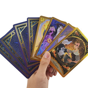 Tùy chỉnh in ấn thiết kế riêng của bạn bán buôn Oracle thẻ boong gốc Tarot thẻ với sách hướng dẫn - Product Image 3