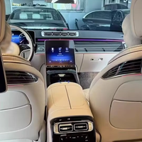 Pour Mercedes-Benz Classe S W223 2021-2025 – Kit d'éclairage d'ambiance pour haut-parleurs, LED RGB multicolore, amélioration décorative intérieure