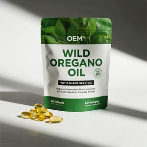 ओम/गंध उन्नत उच्च शक्ति सूत्र-400mg oregano तेल 400 मिलीग्राम काला बीज तेल 200% डीवी विटामिन ई - Product Image 3