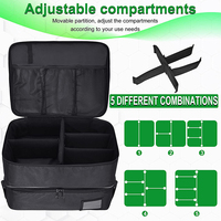 Sac de rangement durable pour coffre de golf Organisateur de coffre de golf Grand sac de voyage pour accessoires de golf