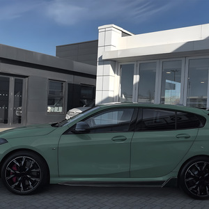 Amp-Z Side Skirt Spoiler Piano Black Carbon Fiber Texture For Bmw 1 Series F70 M Sport 2025+ Body Kit Modification - Product Image 3