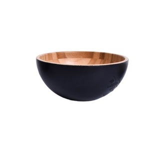 Natural Bamboo Bowls Set Solid Color JZW 09 For Salad Fruit Storage Japanese Style - Product Image 5