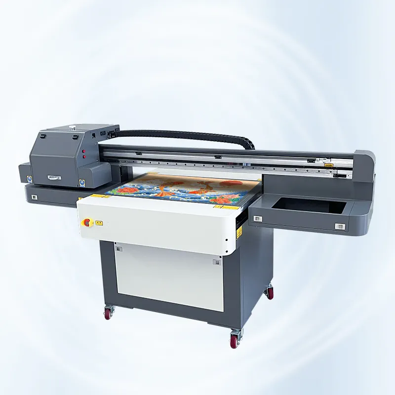 เครื่องพิมพ์ UV เครื่องพิมพ์หลายสี YC6090 Glass SPLASHBACK