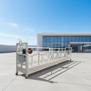 Wire Rope Lifting Basket Suspended <b>Platform</b> for Construction Use Hoist ZLP630/ZLP800/ZLP1000 Galvanized Suspended <b>Platform</b> ZLP63 - Product Image 1